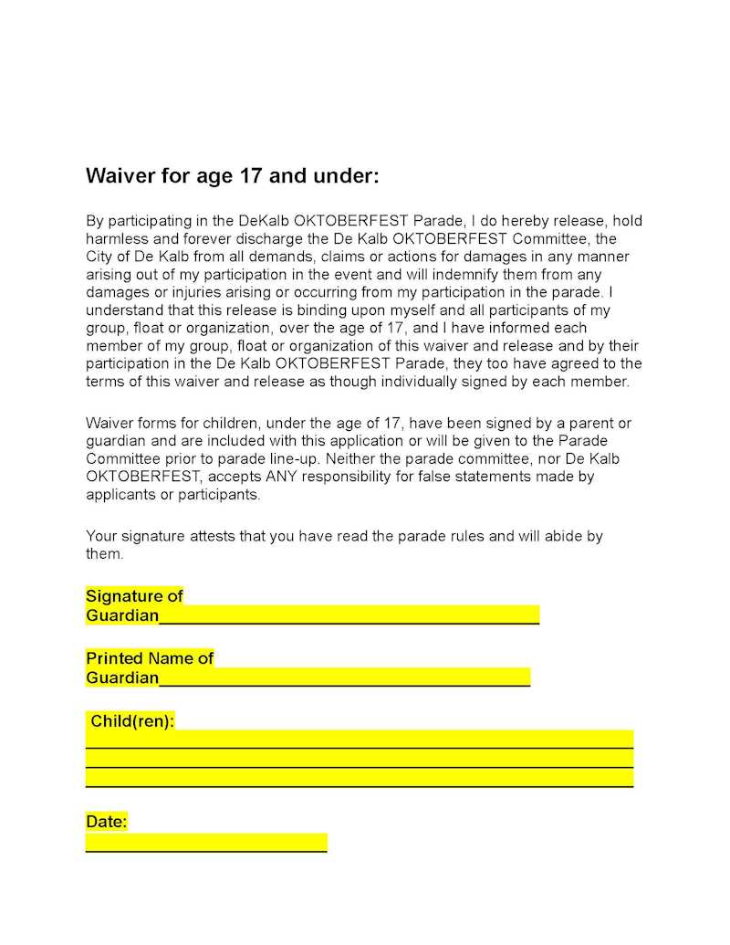 2024 Parade Form Picture