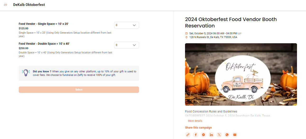 Zeffy 2024 Food Vendor Pic