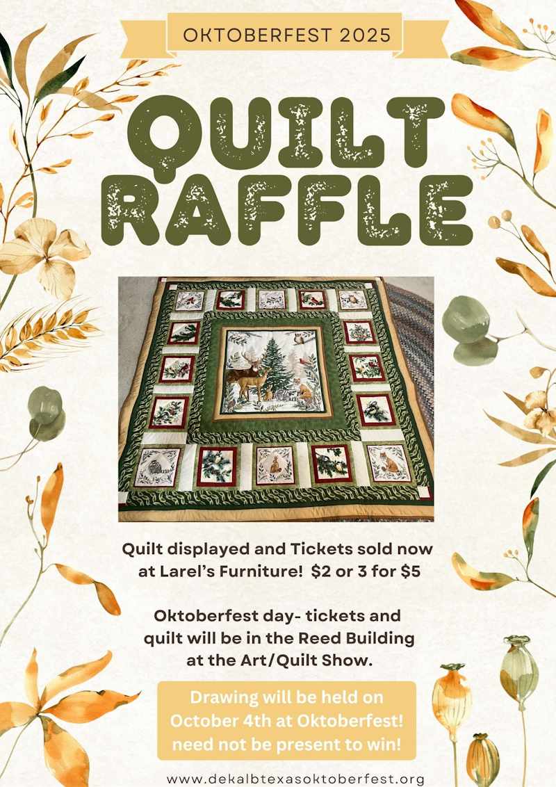 2025 Quilt Raffle