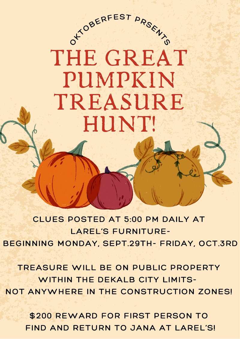2025 Oktoberfest Treasure Hunt