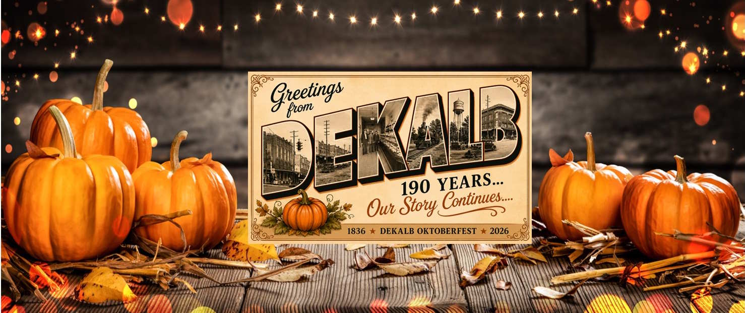 DeKalb 2026 Oktoberfest Banner