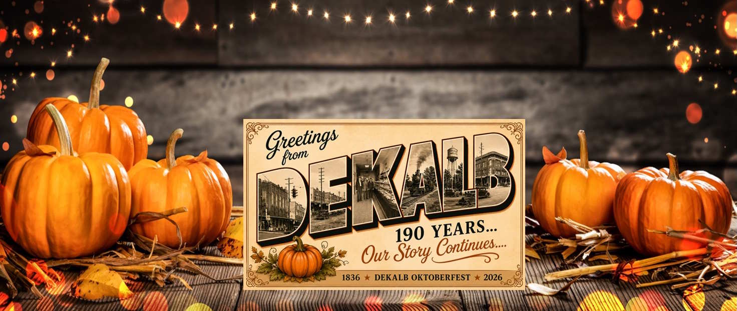 Dekalb 2026 Oktoberfest Banner