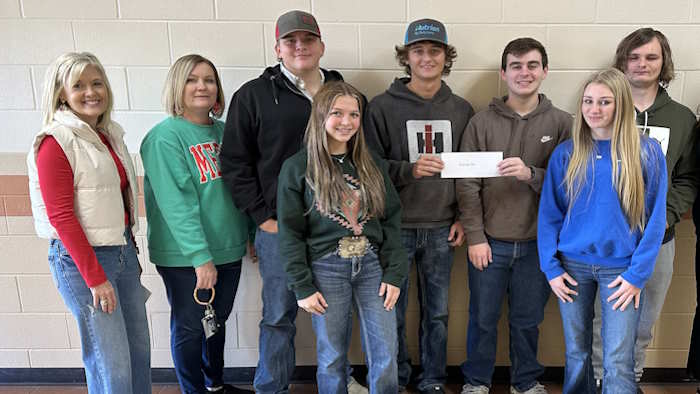 DeKalb FFA Oktoberfest Check Presentation