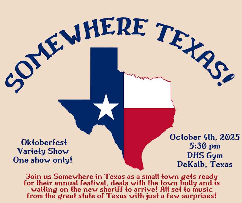 Oktoberfest 2025 Show - Somewhere Texas