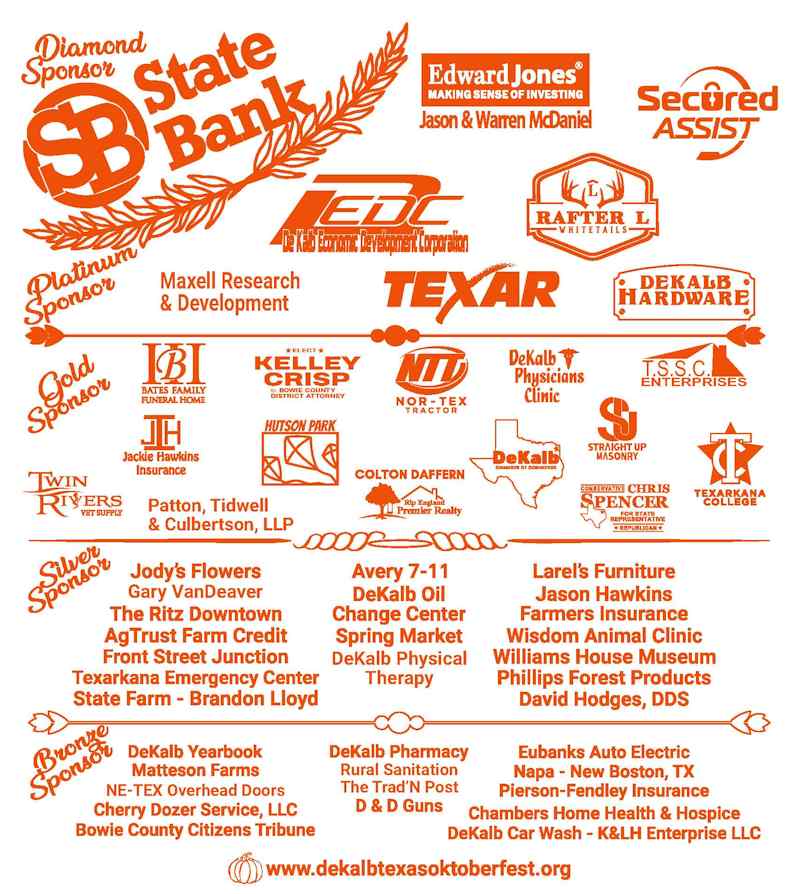 Oktoberfest Sponsors Poster