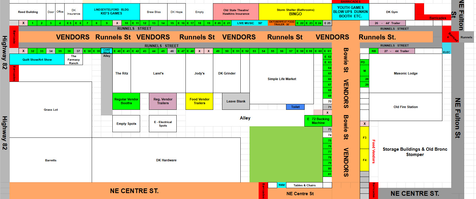 Vendor Map 1