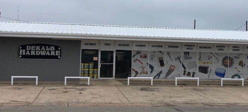 DeKalb Hardware, 121 N Centre St., DeKalb, TX 75559